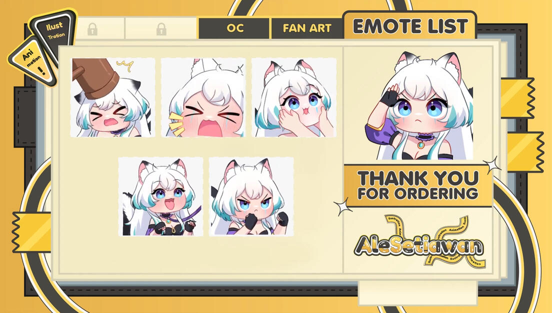 Emotes by awan (VGen)