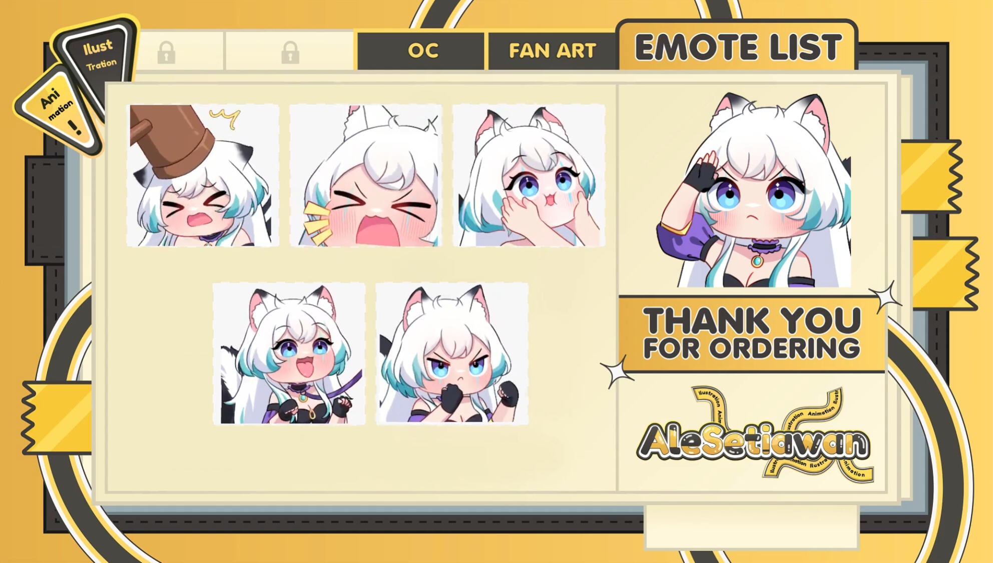 Emotes by awan (VGen)