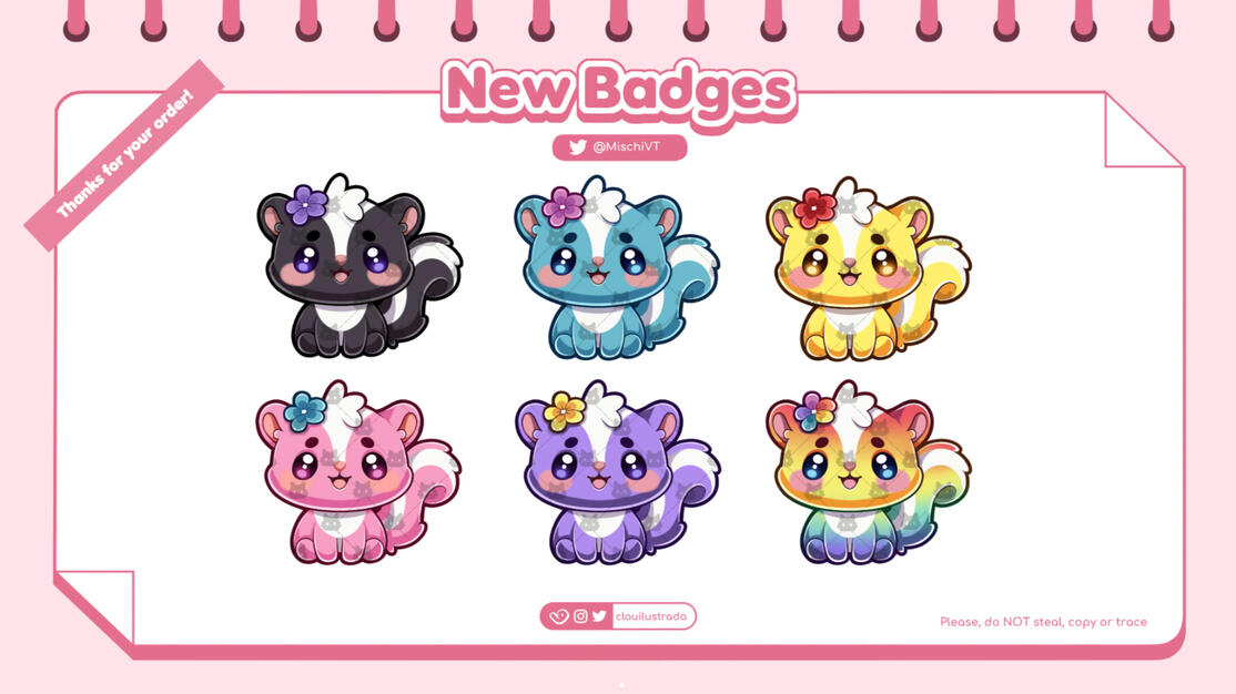 Badges by clauilustrada (VGen)