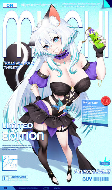 Poison Poster by poppie